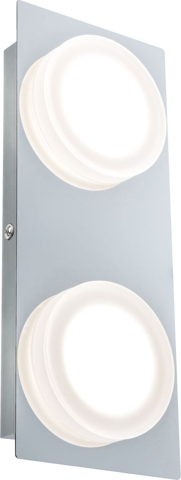 Paulmann Wandlamp LED Doradus voor badkamer met spiegel, 2-licht, 2x4,7W