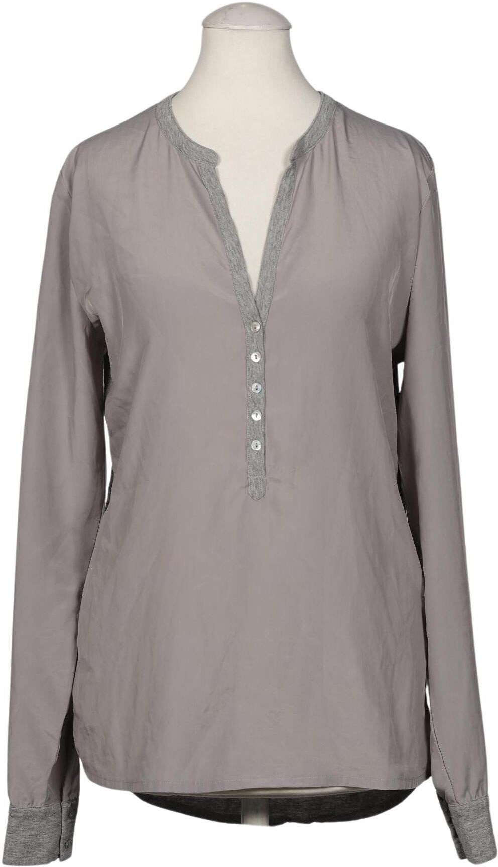 Dailys Nothings Better Damen Bluse, Grau, Gr. S, Synthetik / Viskose - Second Hand