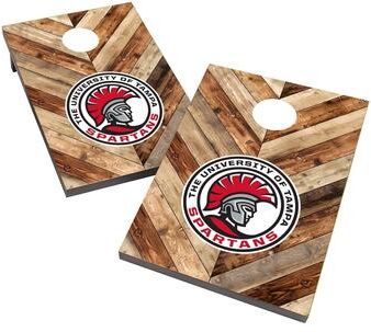 Skip's Garage Tampa Spartans 2x4 Cornhole Bag Toss Game