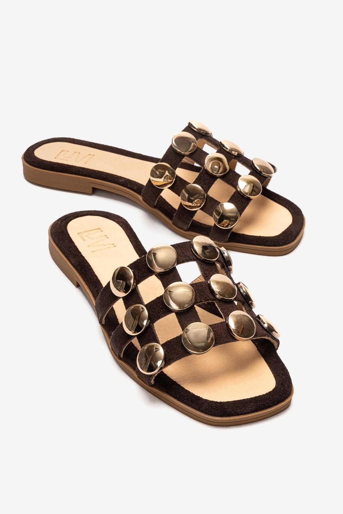 Bareon Leder-Slide (Damen)