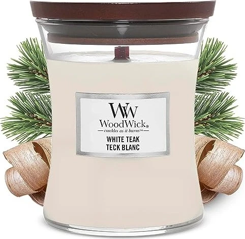 WOODWICK White Teak 275 g