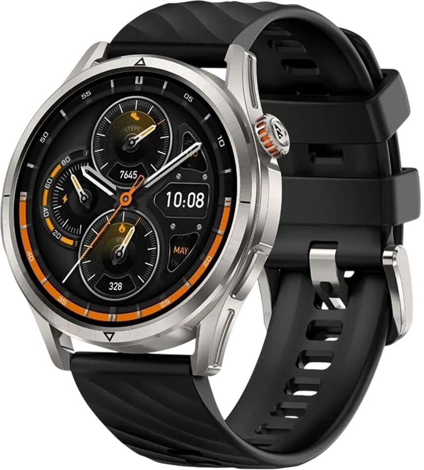Smartwatch "Kospet Magic R10", schwarz (schwarz, bunt), 1,43 ″, Smartwatches, Smartwatch schwarz, bunt 1,43 ″