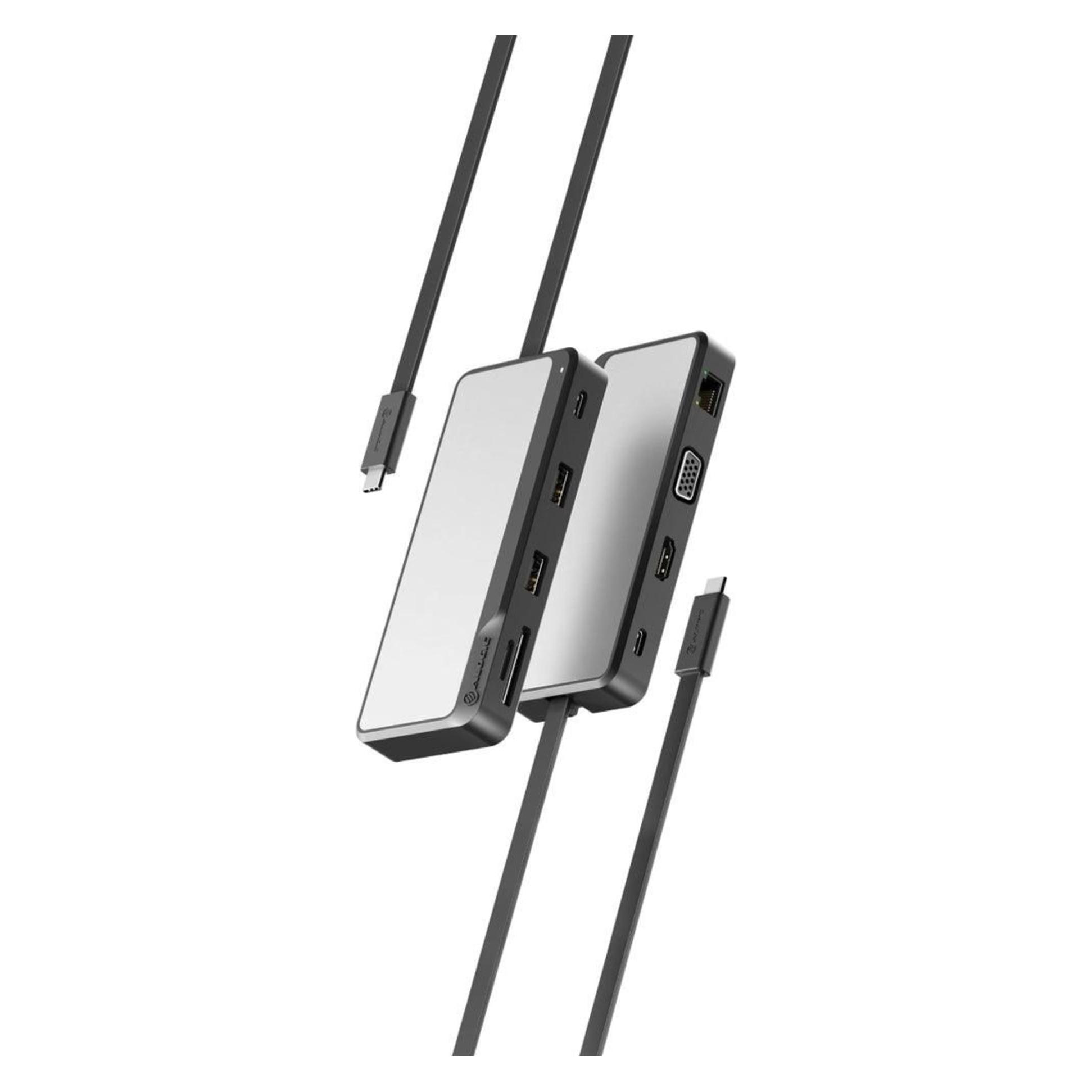 Alogic FUSION PRO TOUR USB-C 8-IN-1 (USB-C, 8 Ports) (FUPHDVG1)