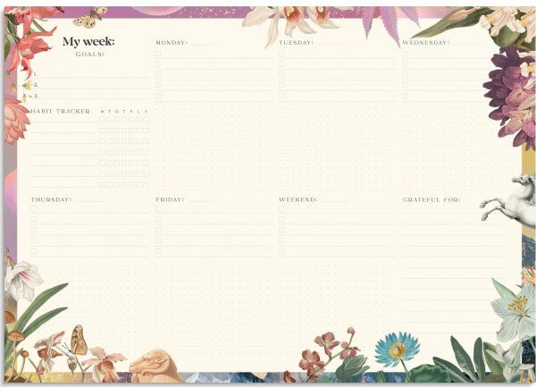 Burde Weekly Planner Fantasy