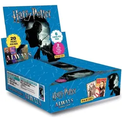 Panini Harry Potter Always Trading Cards Box of 20 Packs of 8 Cards (Booster Display, Booster Pack)