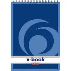 herlitz Spiralnotizblock A7 liniert VE=50 Blatt