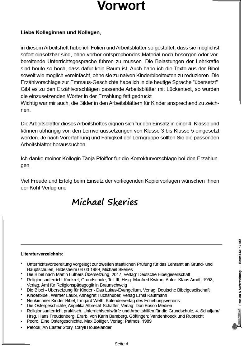 KOHL Verlag Passion und Auferstehung