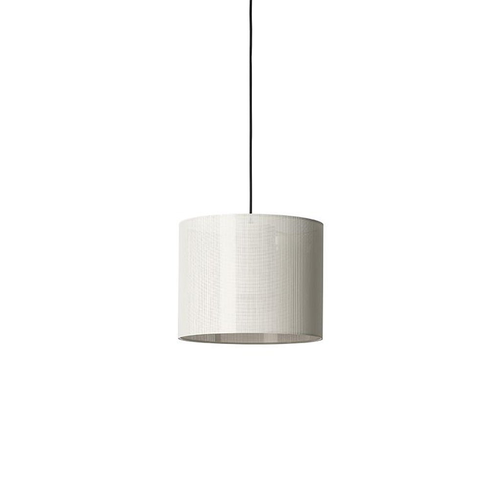 Santa & Cole Moaré Liviana Pendelleuchte (Ø 35cm, Baldachin weiß / Kabel weiß) Ø 35cm | Baldachin weiß / Kabel weiß MOLPA02
