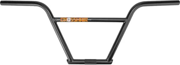 BMX Handlebar Mission Crosshair 4-Piece (9.5" - Black)  - Black - Size: 9.5"