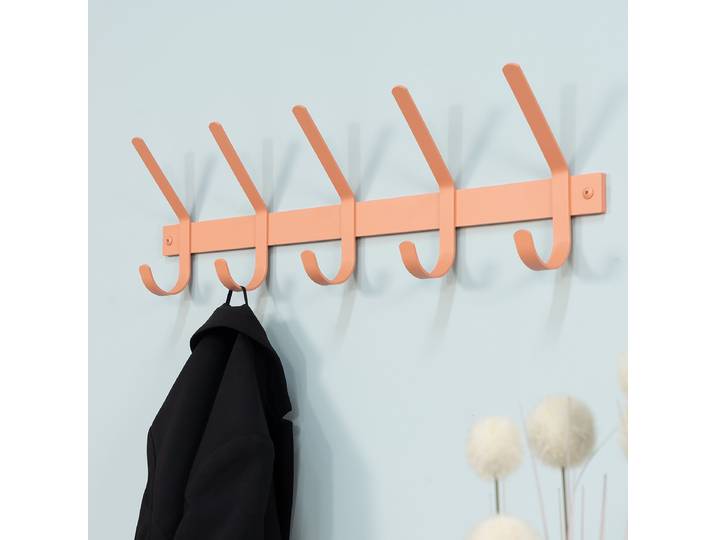 Porte-manteau Dexter 70cm Orange/Abricot
