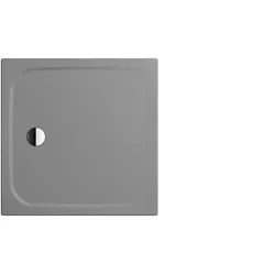 Kaldewei CAYONOPLAN MULTISPACE Duschfläche, 1200x1200 mm, cool grey 40, seitlicher Ablauf, barrierefrei nach DIN 18040-2