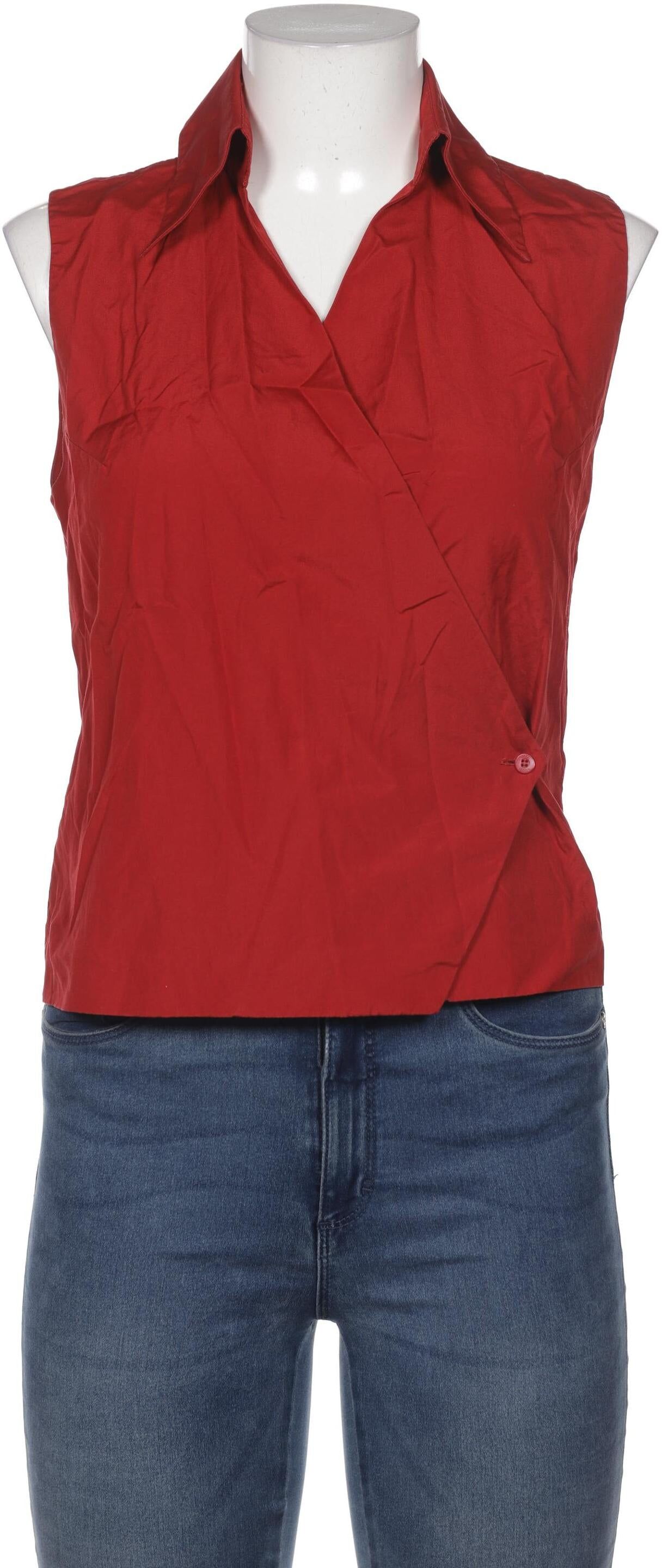 Gucci Damen Bluse, Rot, Gr. EU 34 (IT 40), Baumwolle - Second Hand