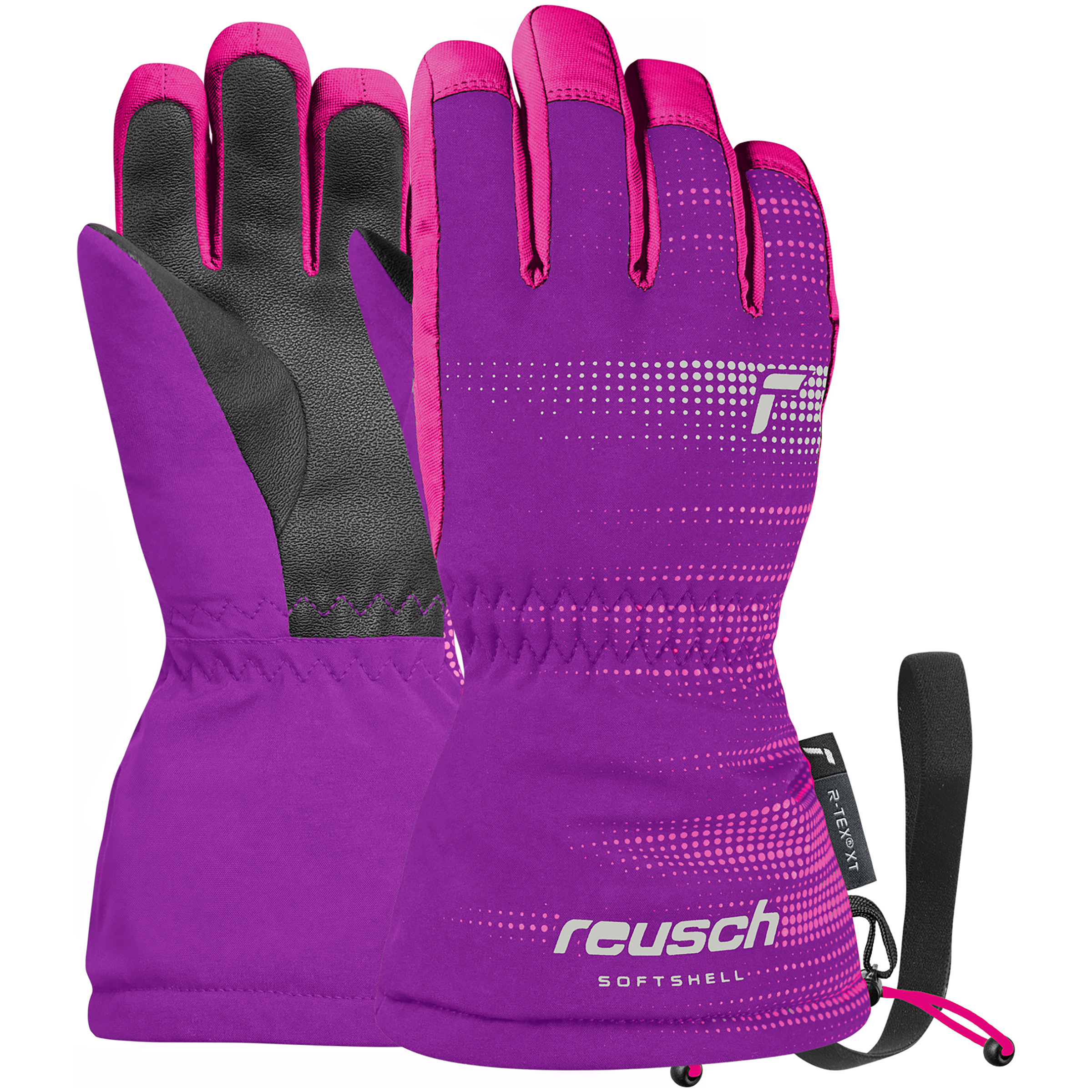 Reusch Maxi R-Tex XT Kinder Fäustlinge lila Größe 5 Lifestyle Wasserdicht
