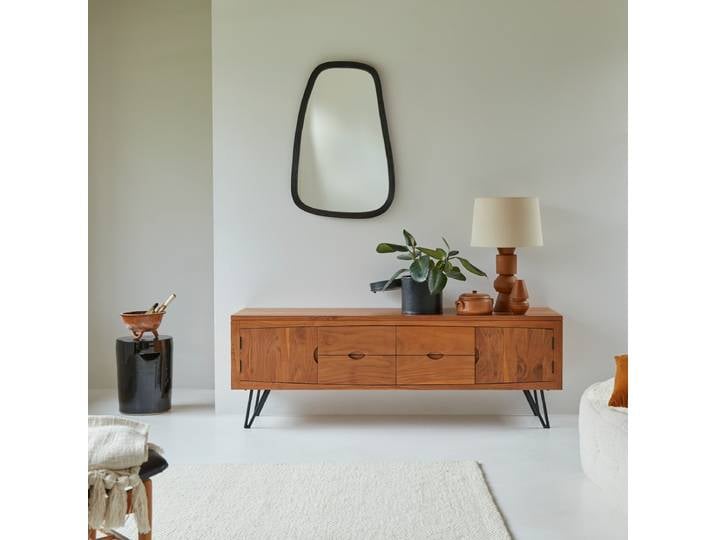 TV-Schrank aus Akazienholz 180 Bonnie - Dunkelbraun