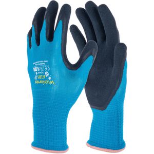 Kerbl Arbeitshandschuhe Kinderhandschuhe Kids, Latex-Beschichtung, marineblau, Größe 6 / XS