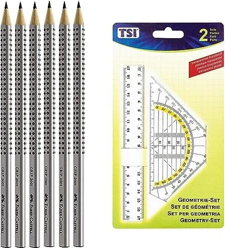 Faber-Castell Bleistift Grip 2001 HB 6x Blister