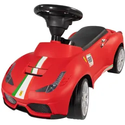 Lemodo Rutschauto Ferrari 488 rot, Rutschfahrzeug für Kinder ab 18 Monate mit Kippschutz