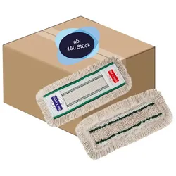 Wischmop Mischgarn Bezug 50 cm mit Ihrem eigenen Firmenlogo ab 150 Stück Wischmöppe mit Ihrer Eigenmarke