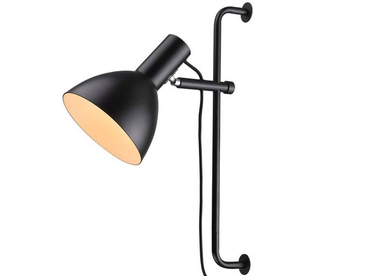 Baltimore Wandlamp Black - Halo Design - Woonkamer - Metaal