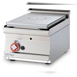 All-Platte Gas. Abmessungen 40x60 h28 cm. Modell TPT-64G