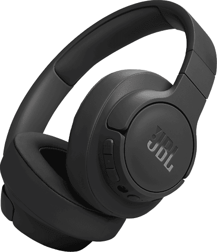 Auriculares inalámbricos - JBL Tune 777 NC, Cancelación ruido adaptativa, Autonomía 70h, Carga rápida, Negro