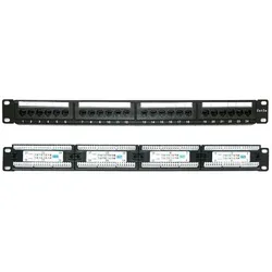 XtendLan / Patch panel / 19/" / 24 portů / Cat5e, Server Zubehör