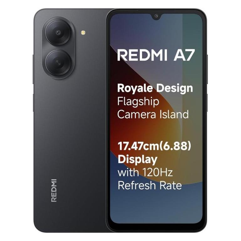Xiaomi Redmi A7 (6.88" - 64 Go, 3 Go RAM) Noir (64 GB, Noir, 6.88") (71252505)