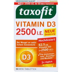 Taxofit Vitamin D3 2500 I.e. 50 ST