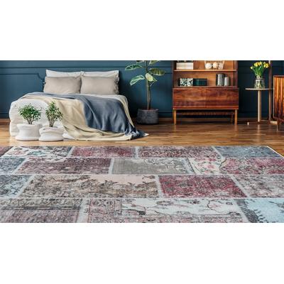 Teppich PADIRO "Toska 225", bunt (multi, rot), B:240cm H:5mm L:330cm, Polyester, Teppiche, Teppich