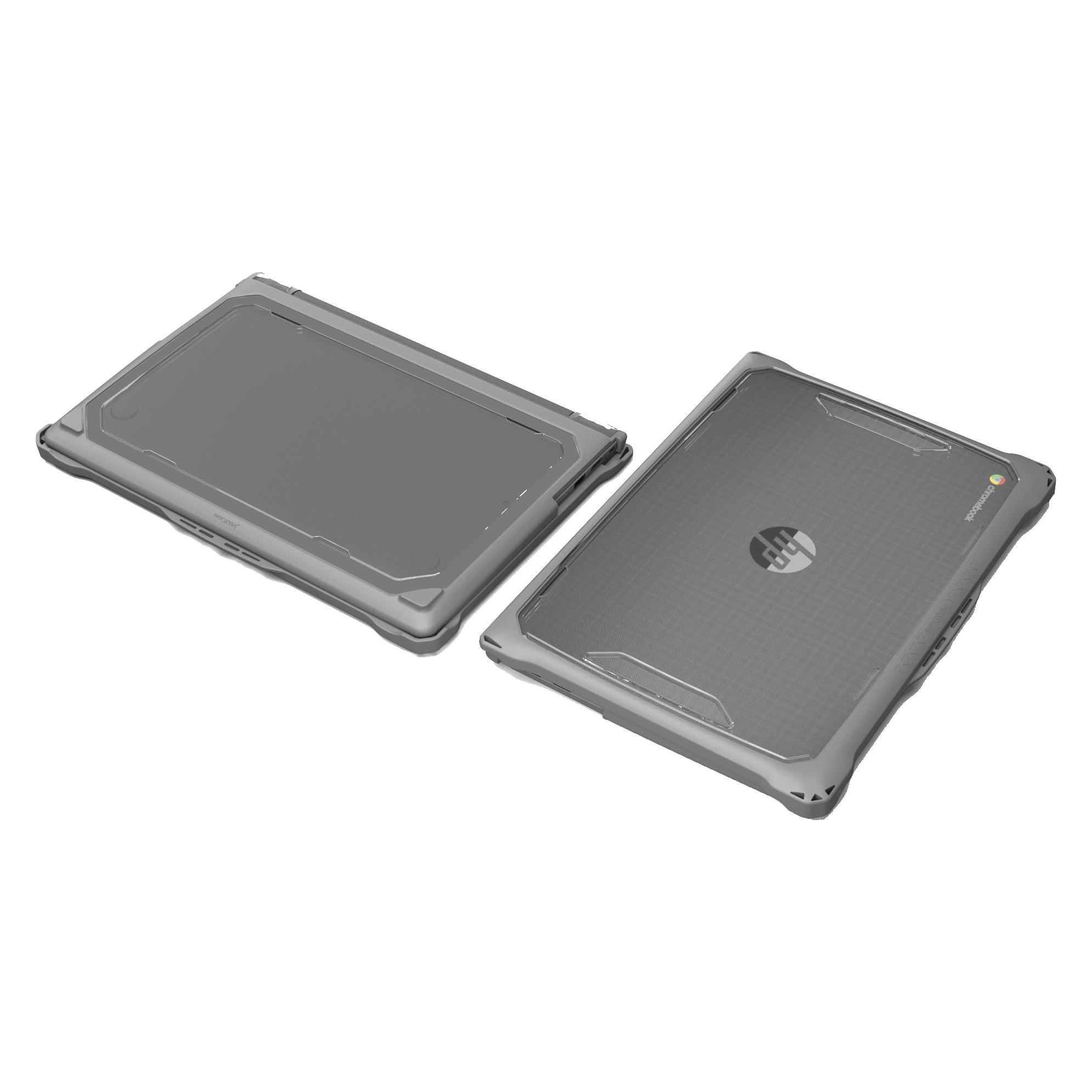 MaxCases EXTREME SHELL-F2 SLIDE CASE FOR HP PROBOOK 440 G10 14 (GRAY/CLEAR) (14", HP) (HP-ESF-PB440-14-GRY)