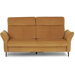 ComfortPlan Sofa Krems Mikrofaser Zimt 204 cm