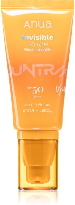 Anua K-Pop Demon Hunters Invisible Matte Finish Sunscreen crème solaire matifiante visage SPF 50 50 ml