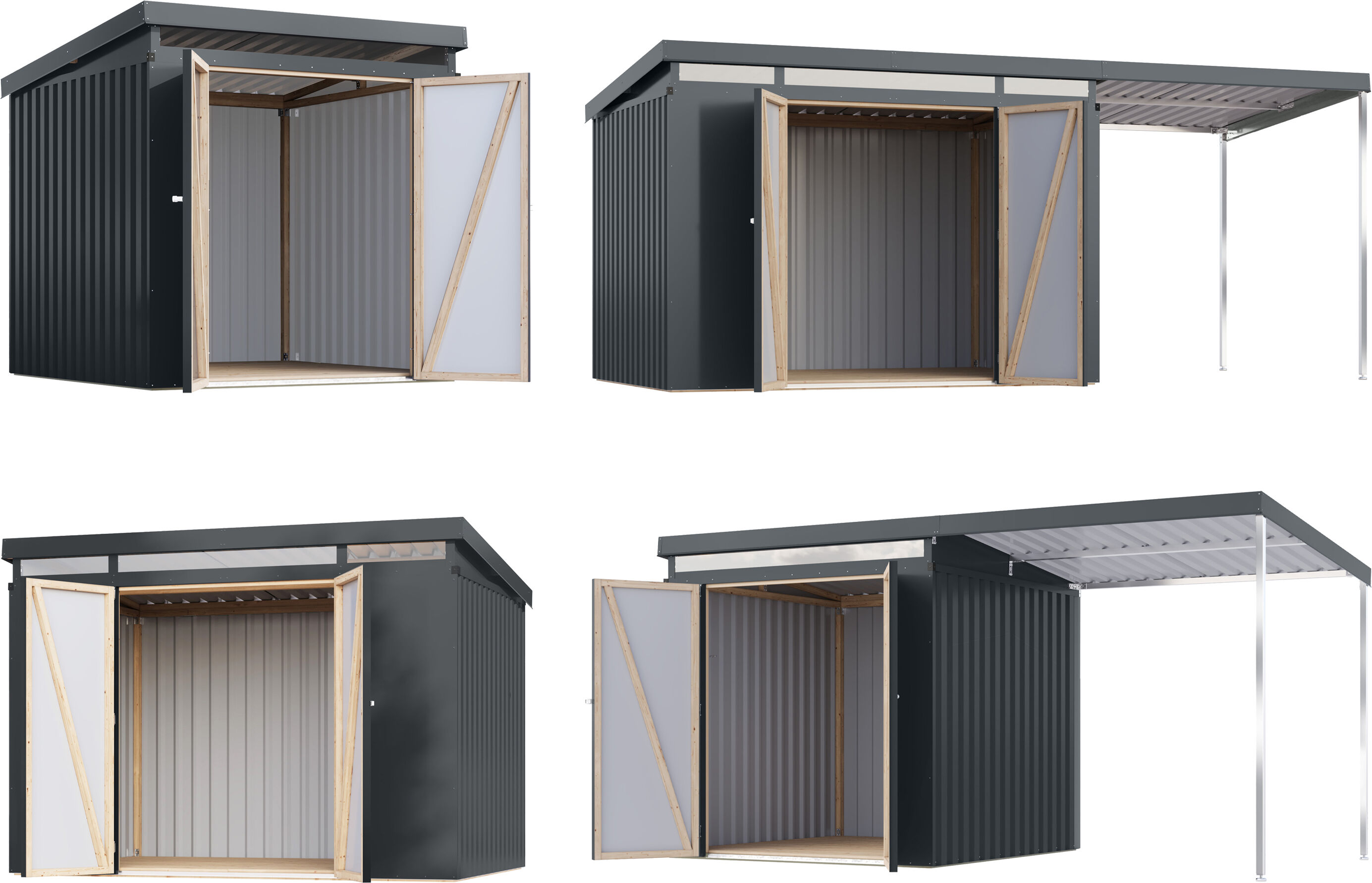 KARIBU Gerätehaus »Mantis«
