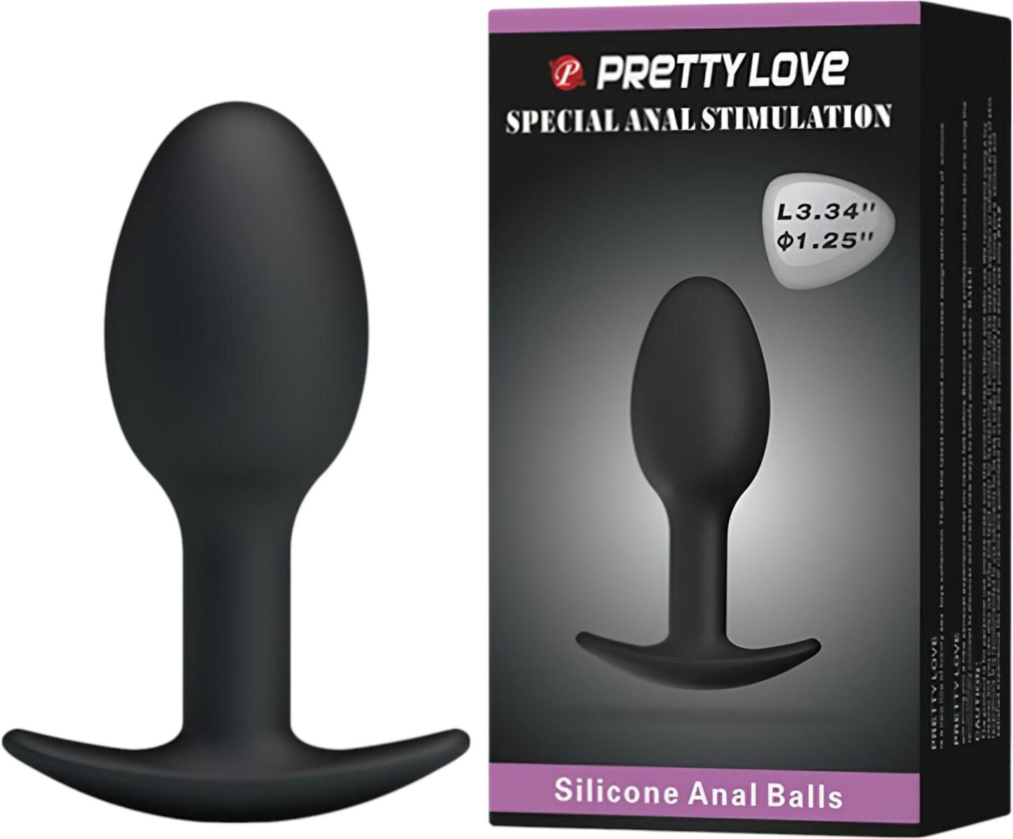 Pretty Love - Analdildo - Sort