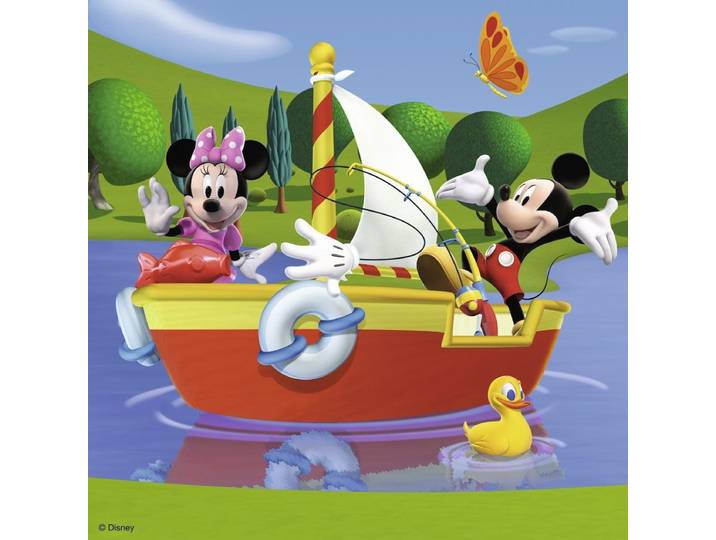 Ravensburger puzzel Disney Mickey Mouse - 3x49 stukjes - kinderpuzzel (3 stuks)