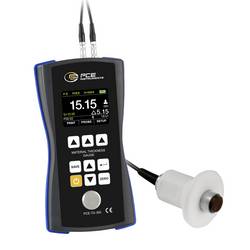PCE Instruments Materialdickenmessgerät PCE-TG 300-HT5 1…600mm Sensor 5 MHz ⌀ 12 mm Puls-Echo Echo-Echo Bluetooth