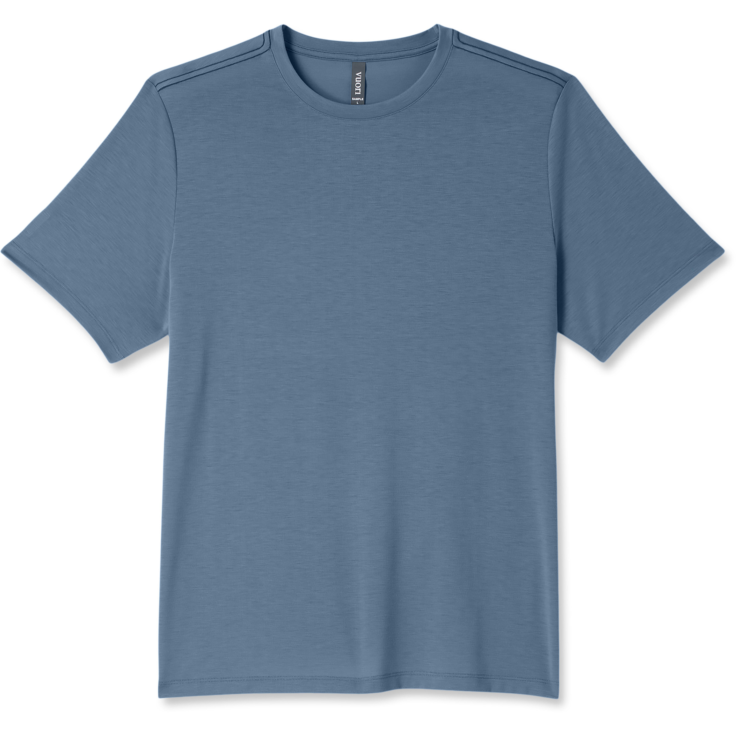 Vuori Current Tech Herren T-Shirts bay blue Größe L Training & Fitness | Lifestyle Elastisch
