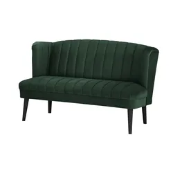 switch Küchensofa Samt  Rina ¦ grün ¦ Maße (cm): B: 180 H: 92 T: 76.0
