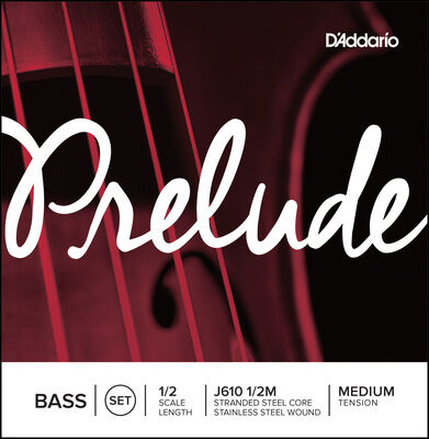 Daddario J610-1/2M Prelude Bass 1/2