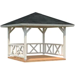 Palmako Pavillon Betty 9,0 m2 Transparent tauchimprägniert