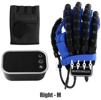 Inspired Finds Stroke Rehabilitation Robot Gloves Left & Right Hand Therapy For Finger Mobility Recovery right M
