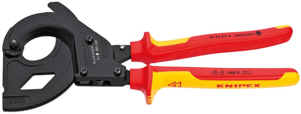 KNIPEX Kabelschneider f.SWA-Kabel 315mm VDE 2K-Hülle