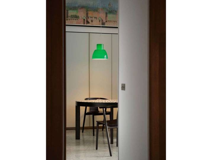 Lorosae Pendelleuchte Ø30 Rosemary Green - Nemo Lighting - Wohnzimmer - Glas