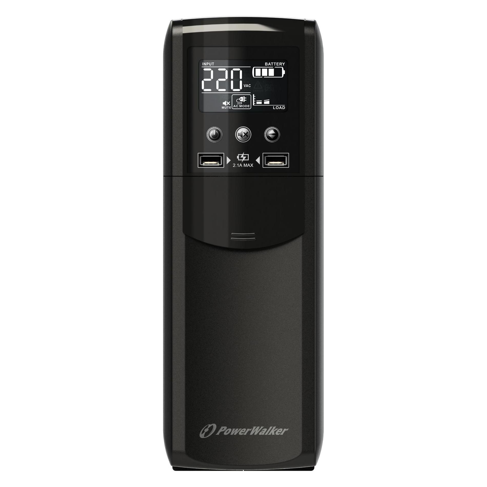Powerwalker VI 800 CSW (800 VA, 480 W, Line-Interaktiv USV) (10121111)