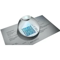Crealogix PayEye (QR-Code), Barcode Scanner, Weiss, Silber
