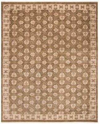 SAFAVIEH Couture Hand-knotted Oushak Marijela Traditional Oriental Wool Rug with Fringe