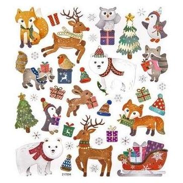 DP Craft Wintertieraufkleber 38 Stück (38 Sticker) (49008377)