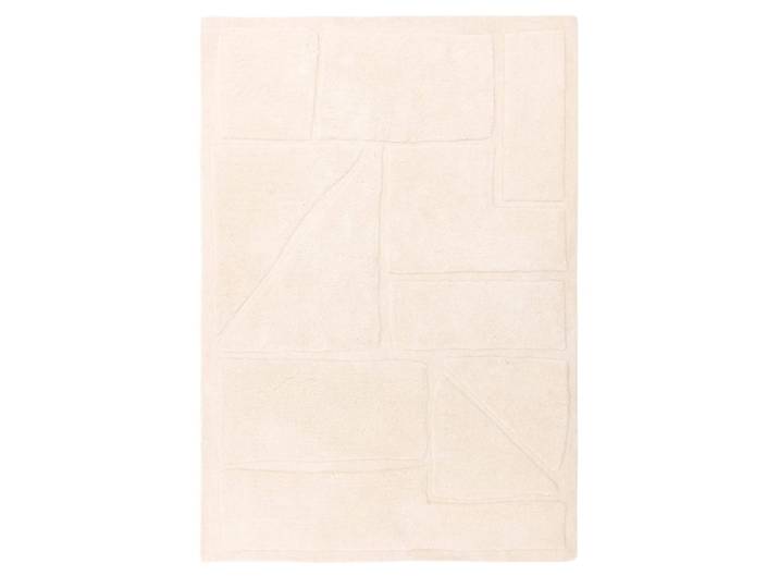 Tapis de salon moderne beige 200x290 cm