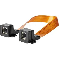 N CCGB85901BK03 - RJ45 Fensterdurchführung, Cat.5e, 0,3 m