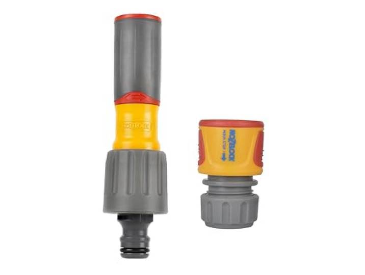 Hozelock PLUS + Aquastopp 100-100-226 tuinspuit met aansluitset